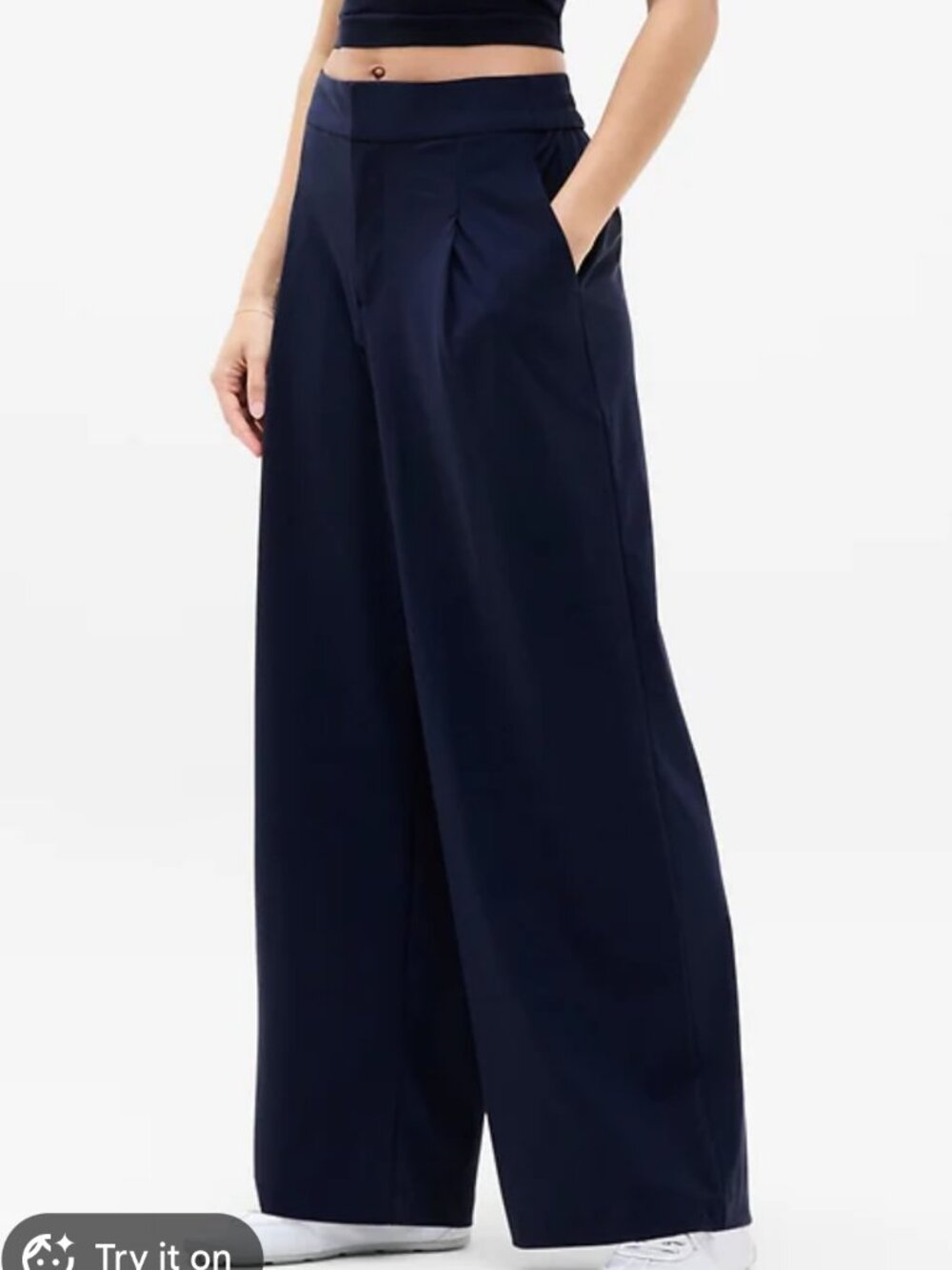 Athleta Navy Pinnacle Trouser